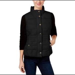 Charter Club Black Vest